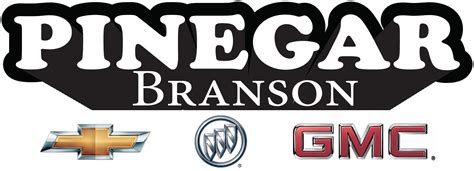 Pinegar branson - Certified Cars. Dealerships Near Me. Sign in / Register. 8:00 AM - 6:00 PM. Pinegar Chevy Buick GMC was Absolutely Great to deal with! We bought a 2018 GMC Yukon XL Denali and Love it. Kevin Dunigan was fantastic to deal with! He changed the plates & fueled our new purchase up! 